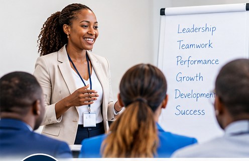 Diverse professionals collaborating in Human Capital
